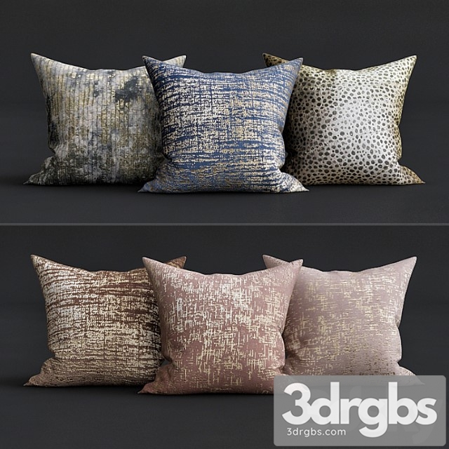 Decorative pillows 32 3dsmax Download - thumbnail 1