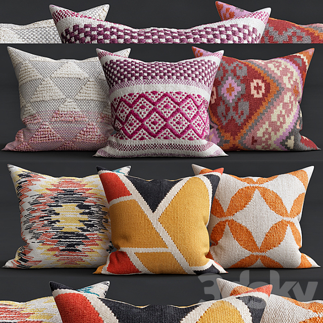 Decorative Pillows 3ds Max - thumbnail 1