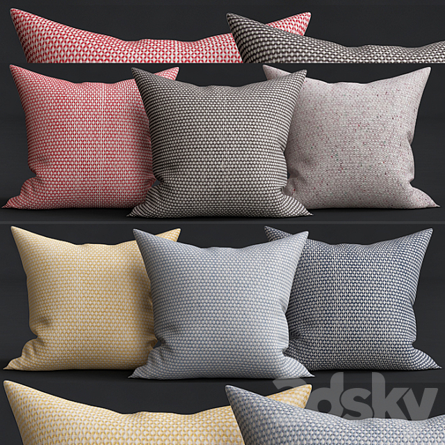 Decorative Pillows 3ds Max - thumbnail 1