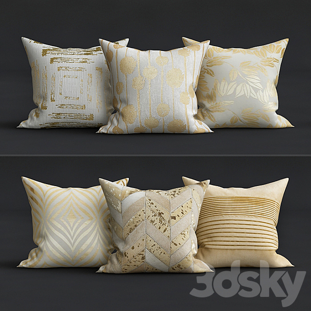 Decorative Pillows 3ds Max - thumbnail 1