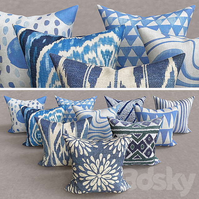 Decorative Pillows 3ds Max - thumbnail 1