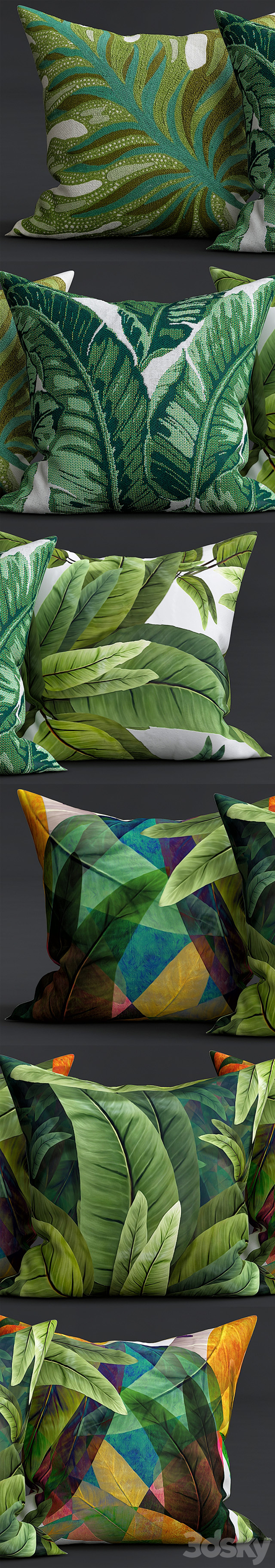 Decorative Pillows 3DS Max - thumbnail 2