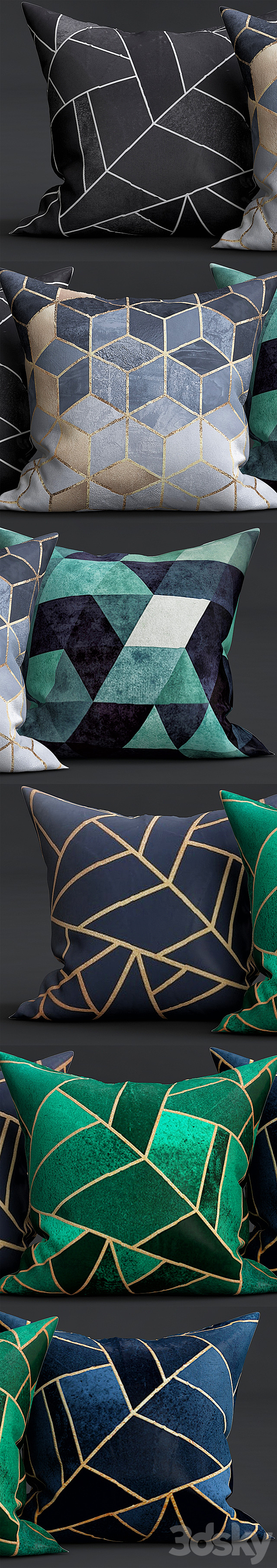 Decorative Pillows 3DSMax File - thumbnail 2