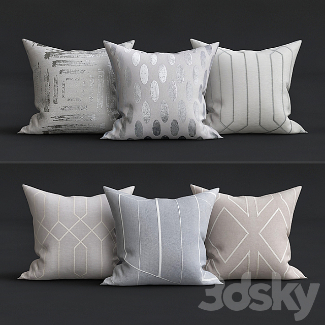 Decorative Pillows 3DSMax File - thumbnail 1