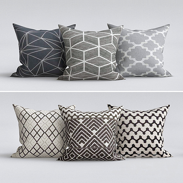 Decorative Pillows 3DSMax File - thumbnail 1