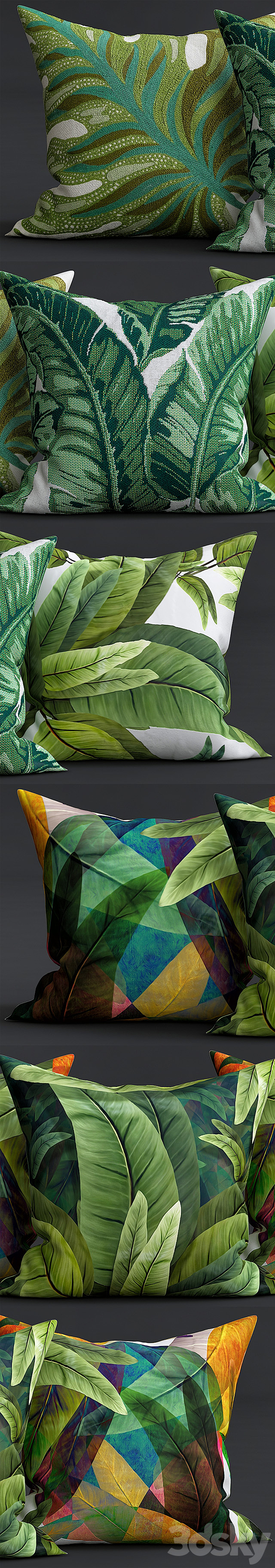 Decorative Pillows 3DSMax File - thumbnail 2