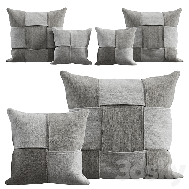 Decorative pillows 3DSMax File - thumbnail 1