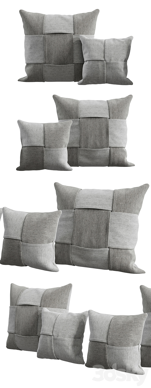 Decorative pillows 3DSMax File - thumbnail 2