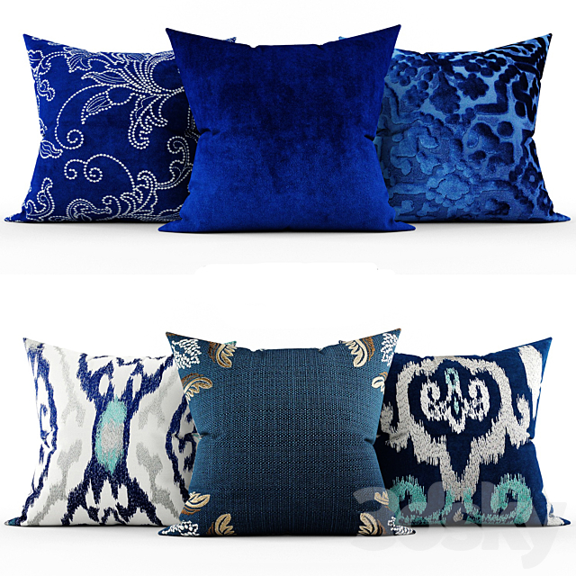 Decorative pillows 3DSMax File - thumbnail 1