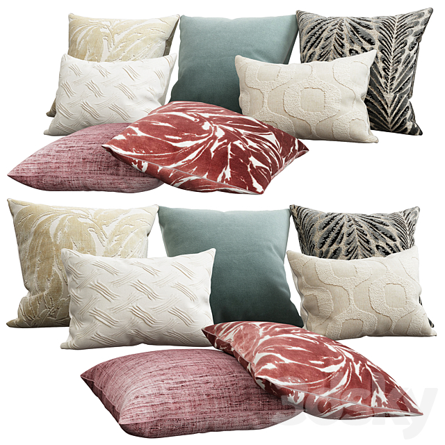 Decorative pillows 3DSMax File - thumbnail 2