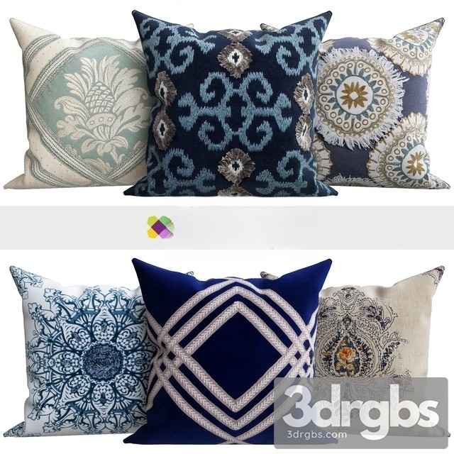 Decorative Pillows From Wayfair Shop 3dsmax Download - thumbnail 1