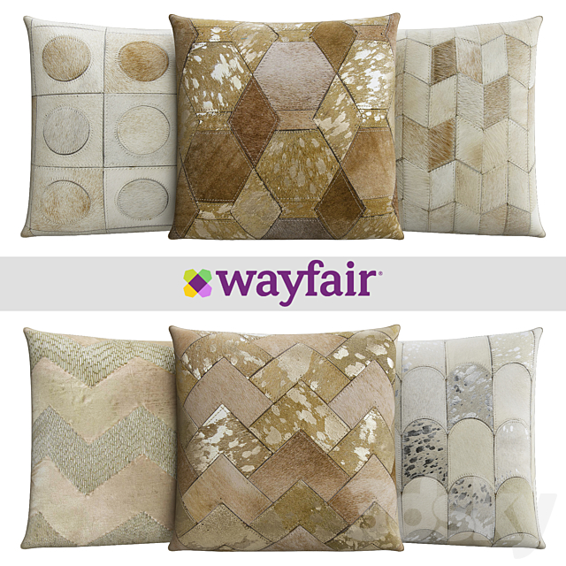 Decorative pillows from Wayfair shop 3DSMax File - thumbnail 1