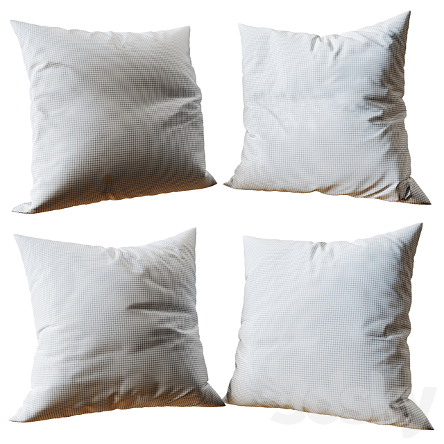 Decorative pillows set 171 3ds Max - thumbnail 2