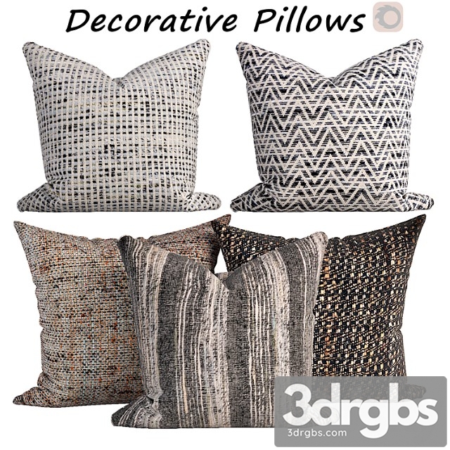 Decorative pillows set 587 - thumbnail 1