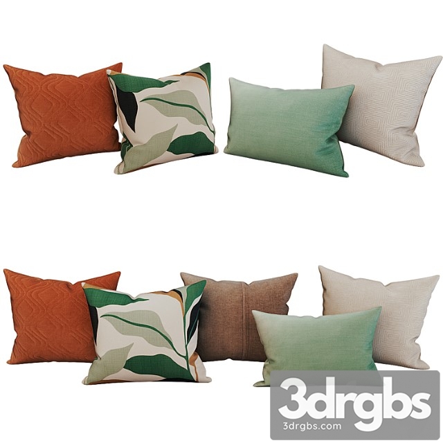 Decorative Set Pillow 37 3dsmax Download - thumbnail 1