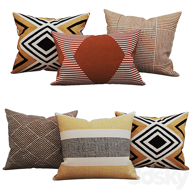 Decorative_set_pillow_26 3DS Max - thumbnail 2