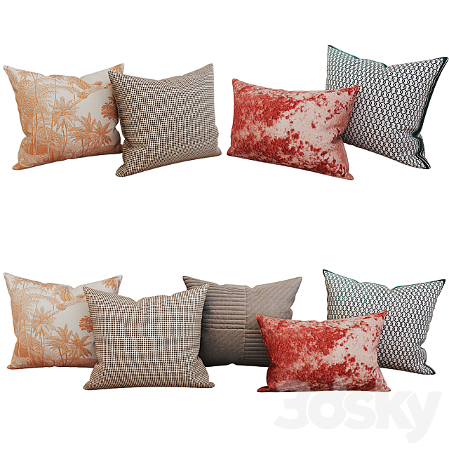 Decorative_set_pillow_31 3ds Max - thumbnail 1