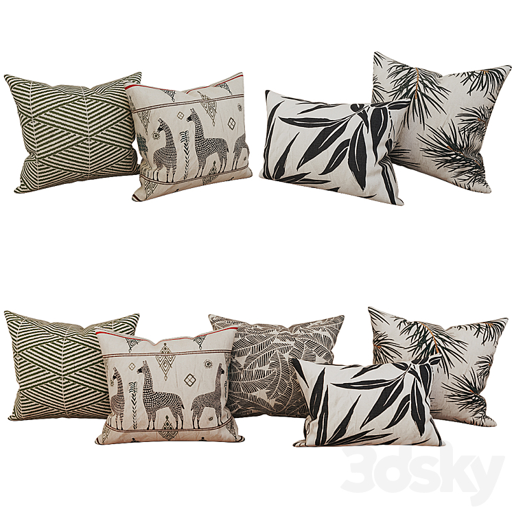 Decorative_set_pillow_42 3DS Max - thumbnail 1