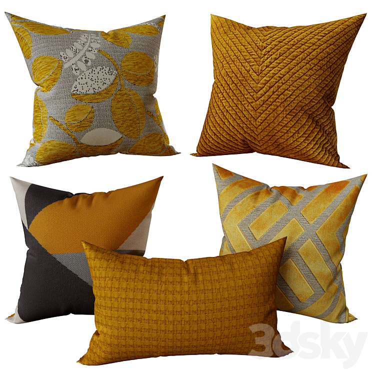 Decorative_set_pillow__3 3DS Max - thumbnail 1