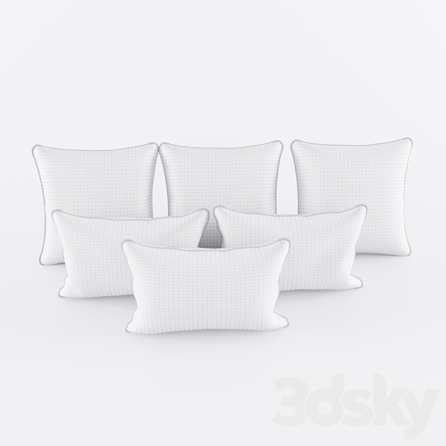 Eichholtz pillows 3DSMax File - thumbnail 2