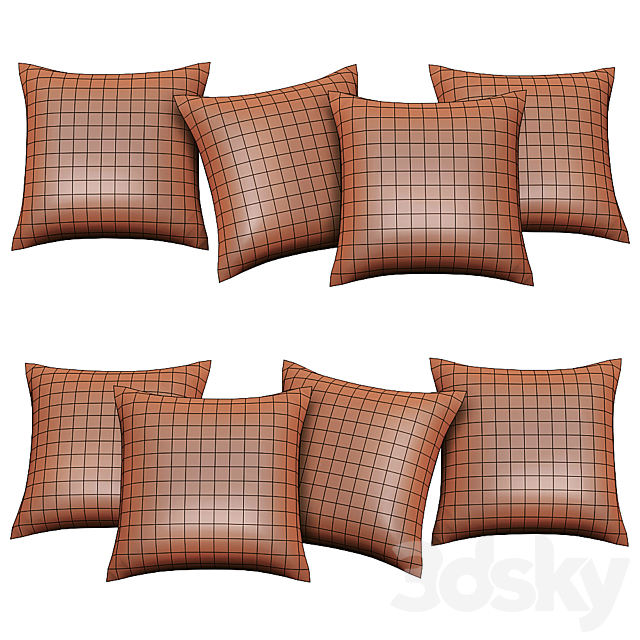 Fur Pillow set 3DSMax File - thumbnail 2