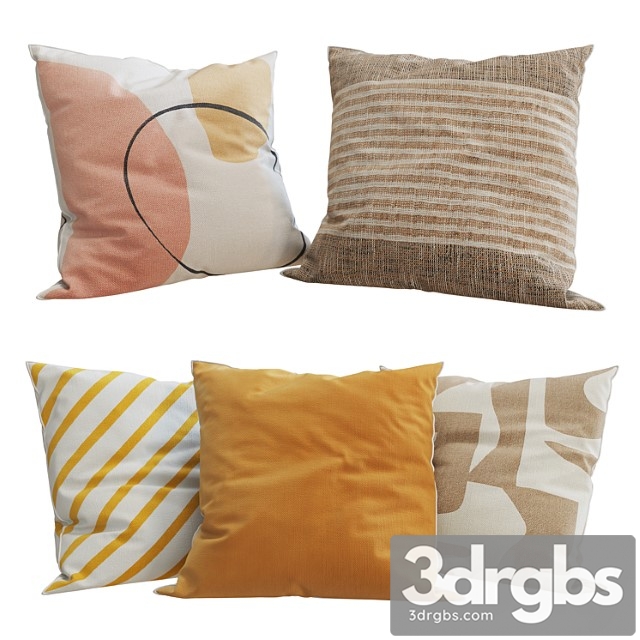 H&m home – decorative pillows set 33 - thumbnail 1