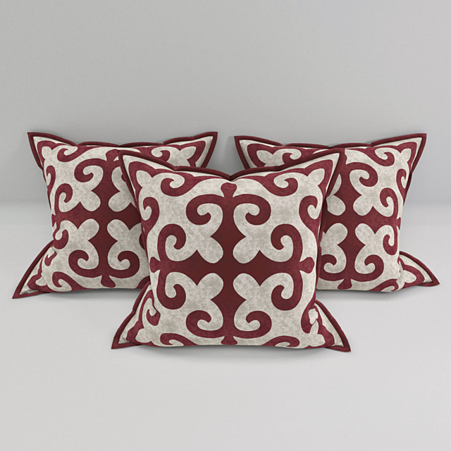 KZ pillows 3ds Max - thumbnail 1