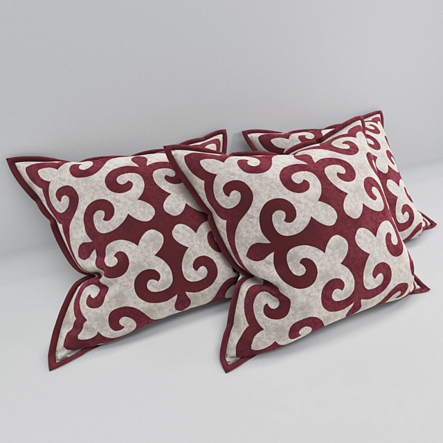 KZ pillows 3ds Max - thumbnail 2