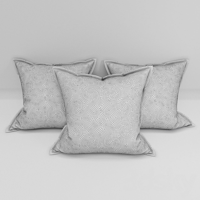 KZ pillows 3ds Max - thumbnail 3