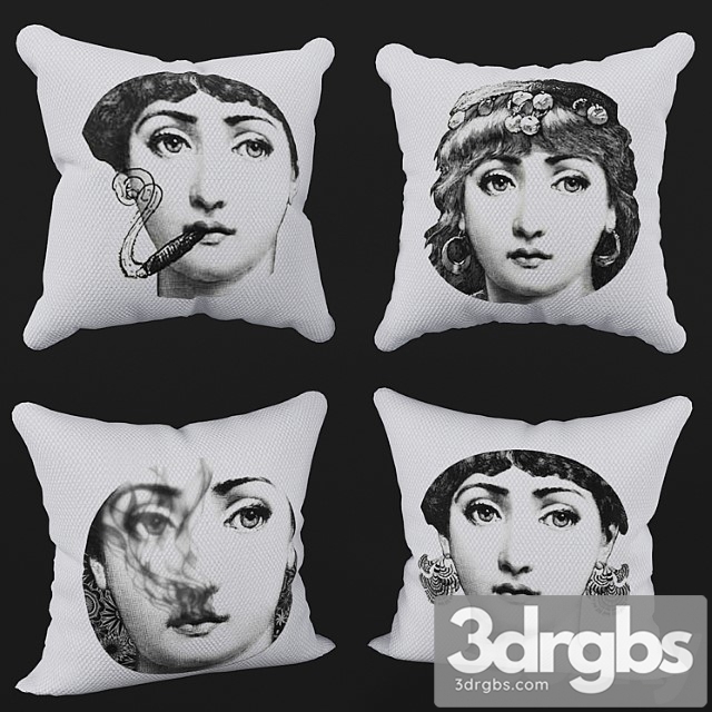 Lina Cavalieri Pillow 03 3dsmax Download - thumbnail 1