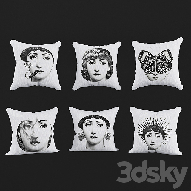 Lina_Cavalieri_Pillow_03 3ds Max - thumbnail 2