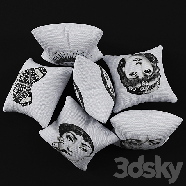 Lina_Cavalieri_Pillow_03 3ds Max - thumbnail 3