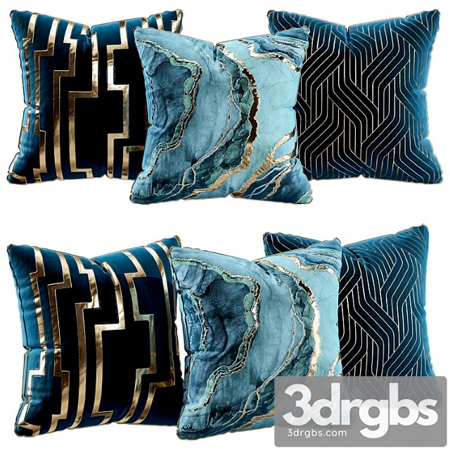 Luxury Pillows 3dsmax Download - thumbnail 1