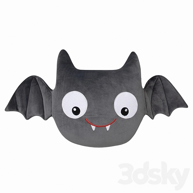 MiniHome Bat pillow 3ds Max - thumbnail 1