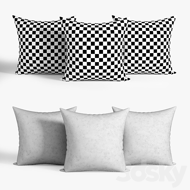 Pillow 002 3DSMax File - thumbnail 2