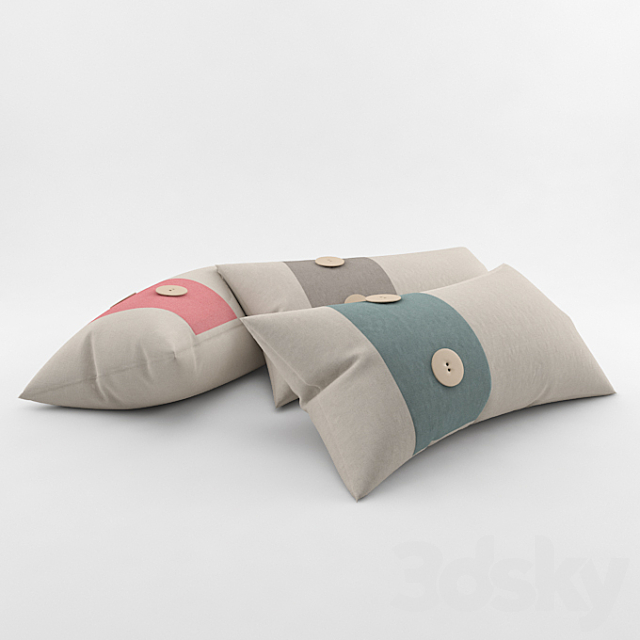 pillow 3DSMax File - thumbnail 1