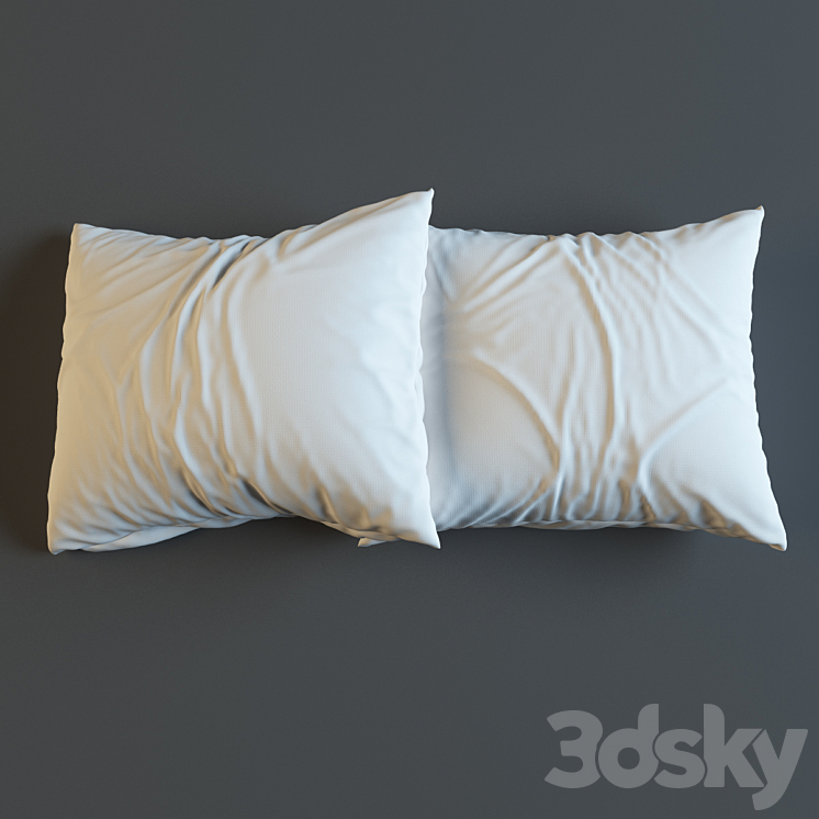 Pillows 3DS Max - thumbnail 1