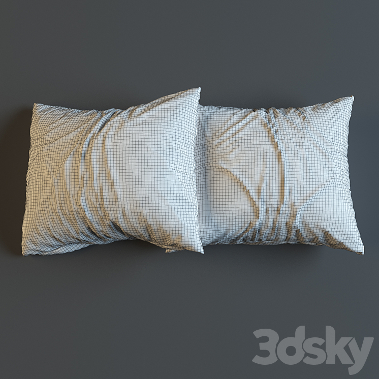 Pillows 3DS Max - thumbnail 2