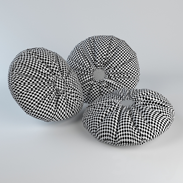 Pillows 3DS Max Model - thumbnail 2