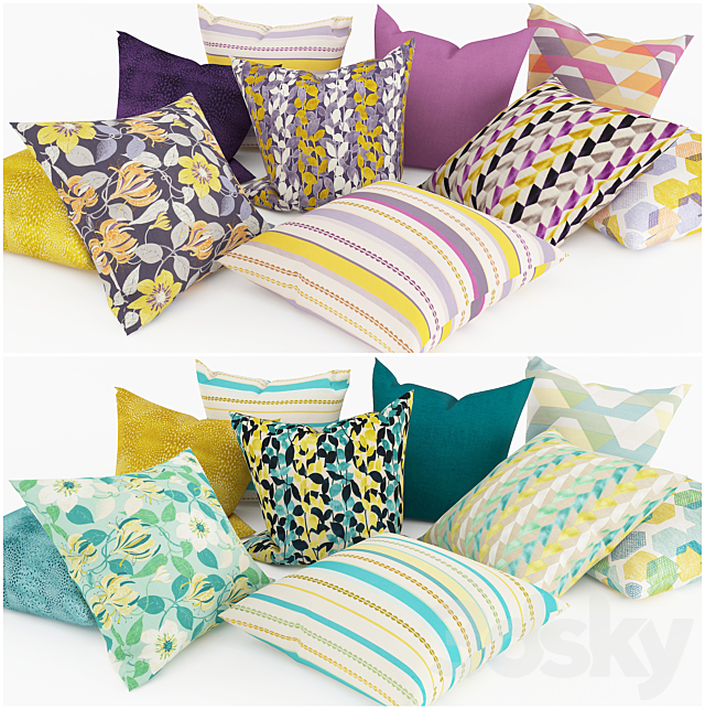 Pillows 3DSMax File - thumbnail 1