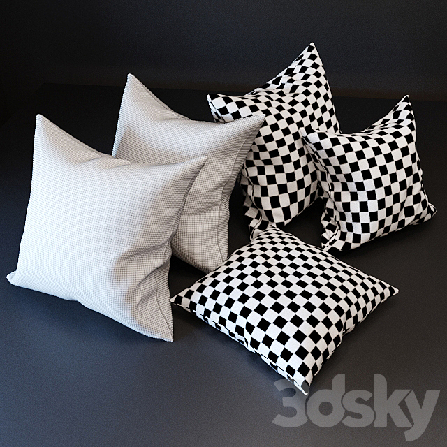 Pillows 3DSMax File - thumbnail 3