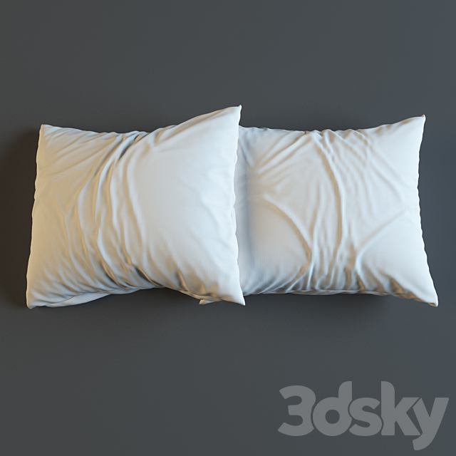 Pillows 3DSMax File - thumbnail 1