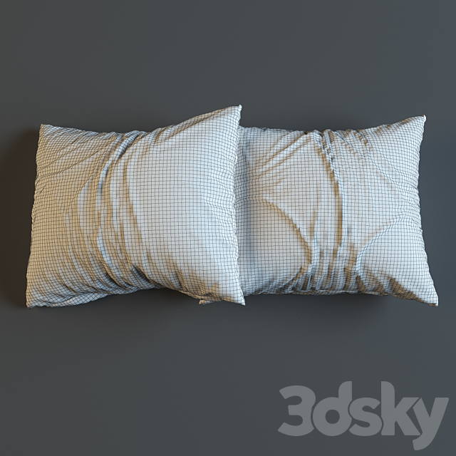 Pillows 3DSMax File - thumbnail 2