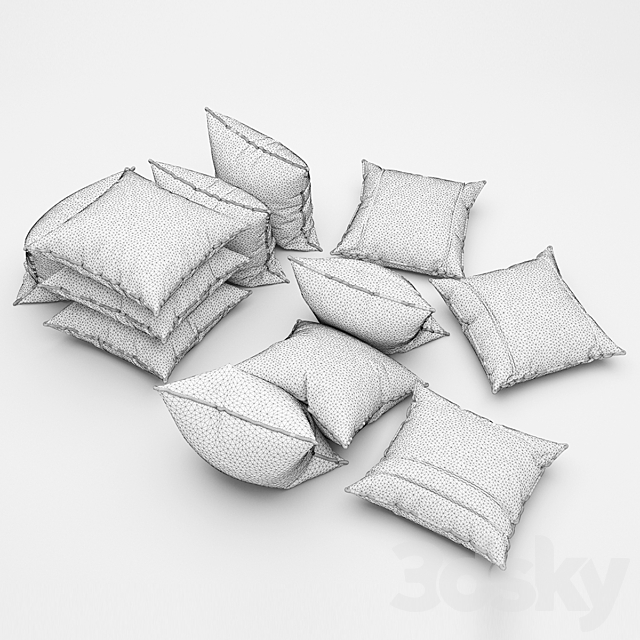 Pillows 53 3DSMax File - thumbnail 3