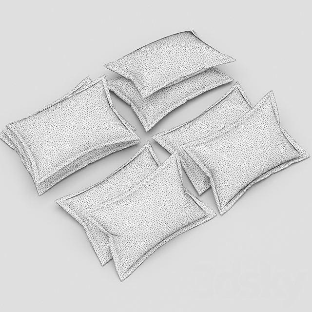 Pillows 66 3DS Max Model - thumbnail 3