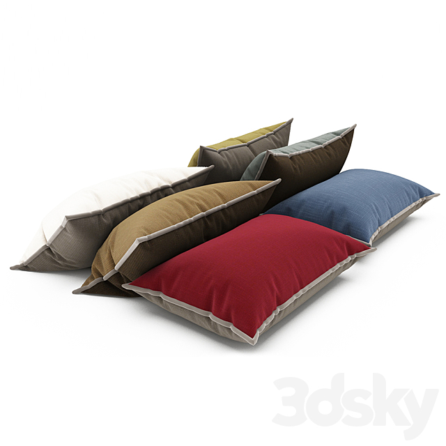 Pillows 70 3ds Max - thumbnail 1