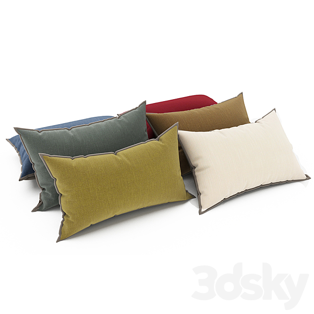 Pillows 70 3ds Max - thumbnail 2