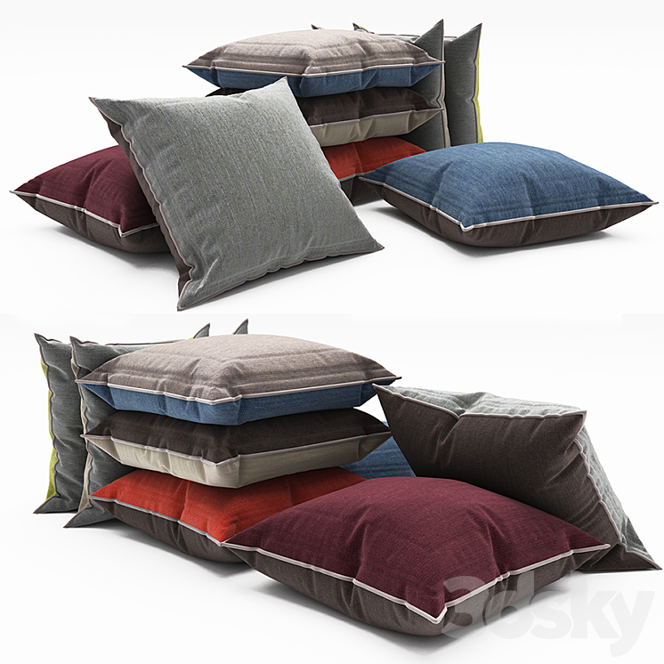 Pillows 72 3DS Max - thumbnail 1