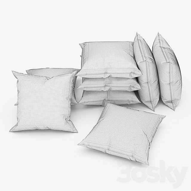 Pillows 72 3DSMax File - thumbnail 3