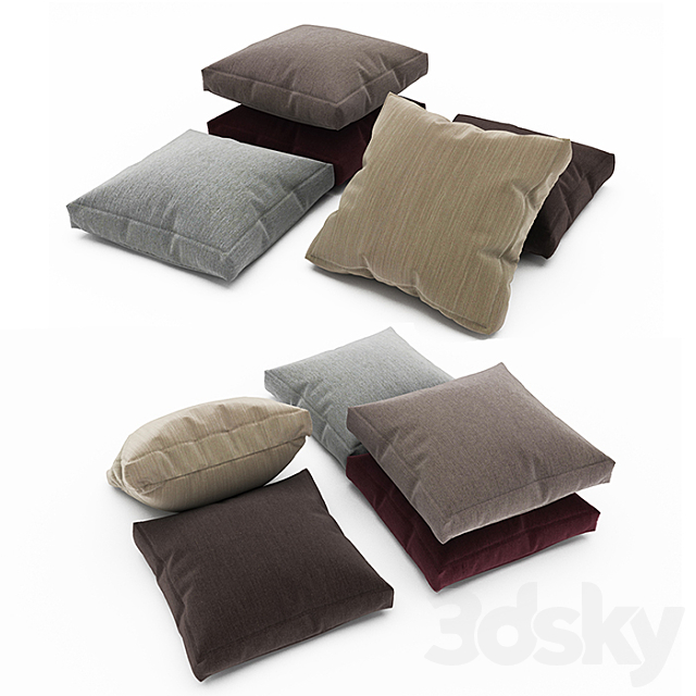 Pillows 73 3DS Max Model - thumbnail 1